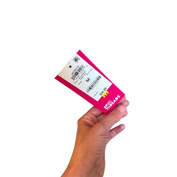 Epic Threads Girls' Leopard Print Puffer Jacket - Medium - New - Picture 2 of 6